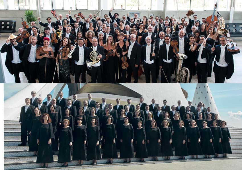 Foto de la Orquestra de València y Cor de la Generalitat Valenciana